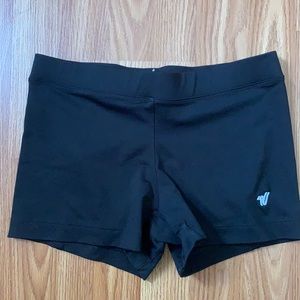 Black varsity spandex
